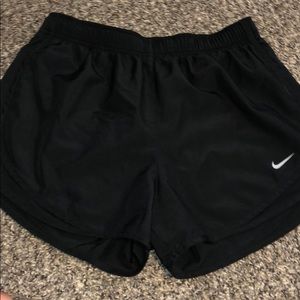 Nike black athletic shorts
